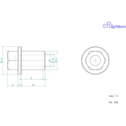 Vis LIGHTECH M5 X 10,3 Type...