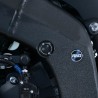 Insert de cadre droit R&G RACING noir Yamaha R6