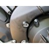 Insert de cadre gauche/droit R&G RACING noir Yamaha YZF-R1