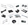 Kit de rabaissement de selle ALLOY ULTIMA -25mm type A Yamaha MT-09
