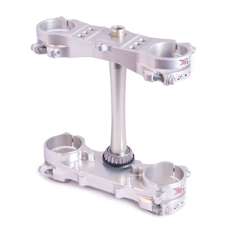Té de fourche Rocs X-Trig argent Suzuki RM-Z450