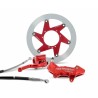 Kit freinage BERINGER Top Race roue 17'' étrier Aerotec® axial 6 pistons rouge Suzuki RM-Z250/450