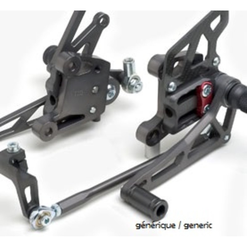 COMMANDES RECULEES MULTIPOSITION POUR YZF-R6 06-07