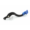 Pédale de frein ART Factory aluminium anodisé noir/embout bleu Yamaha