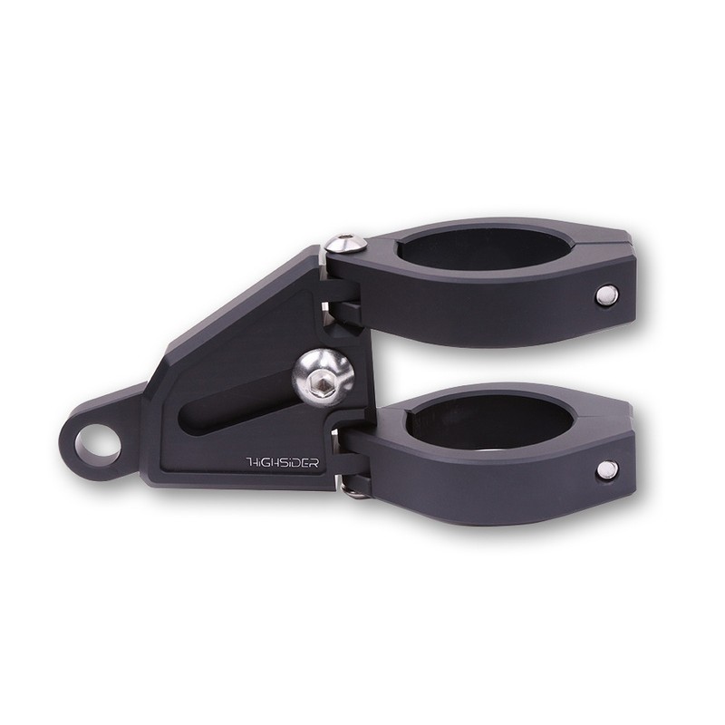 Jeu de support de phare réglable HIGHSIDER Extend alu CNC - Ø 38-41 mm
