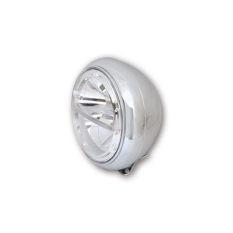Phare LED HIGHSIDER Voyage HD Style7" montage par le bas