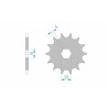 Pignon AFAM acier standard 20303 - 520